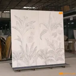 Cream Tropical Tile Code35774A/B