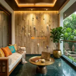Teak Stone Cladding Code34127