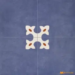 Blue Athangudi Tile Code37973