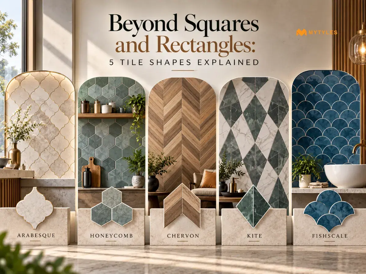 Beyond Squares and Rectangles: 5 Tile Shapes Explained