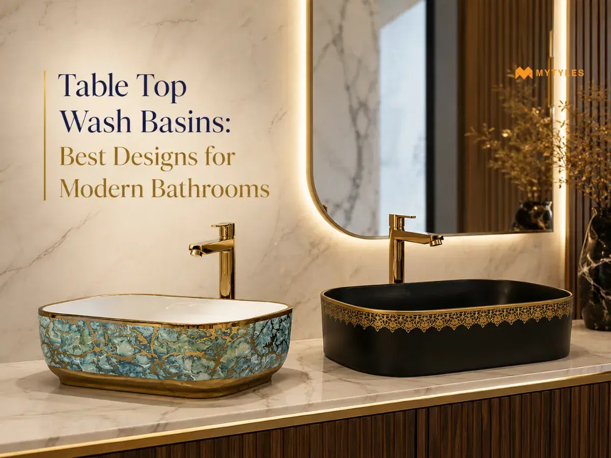 Table Top Wash Basins: Best Designs for Modern Bathrooms