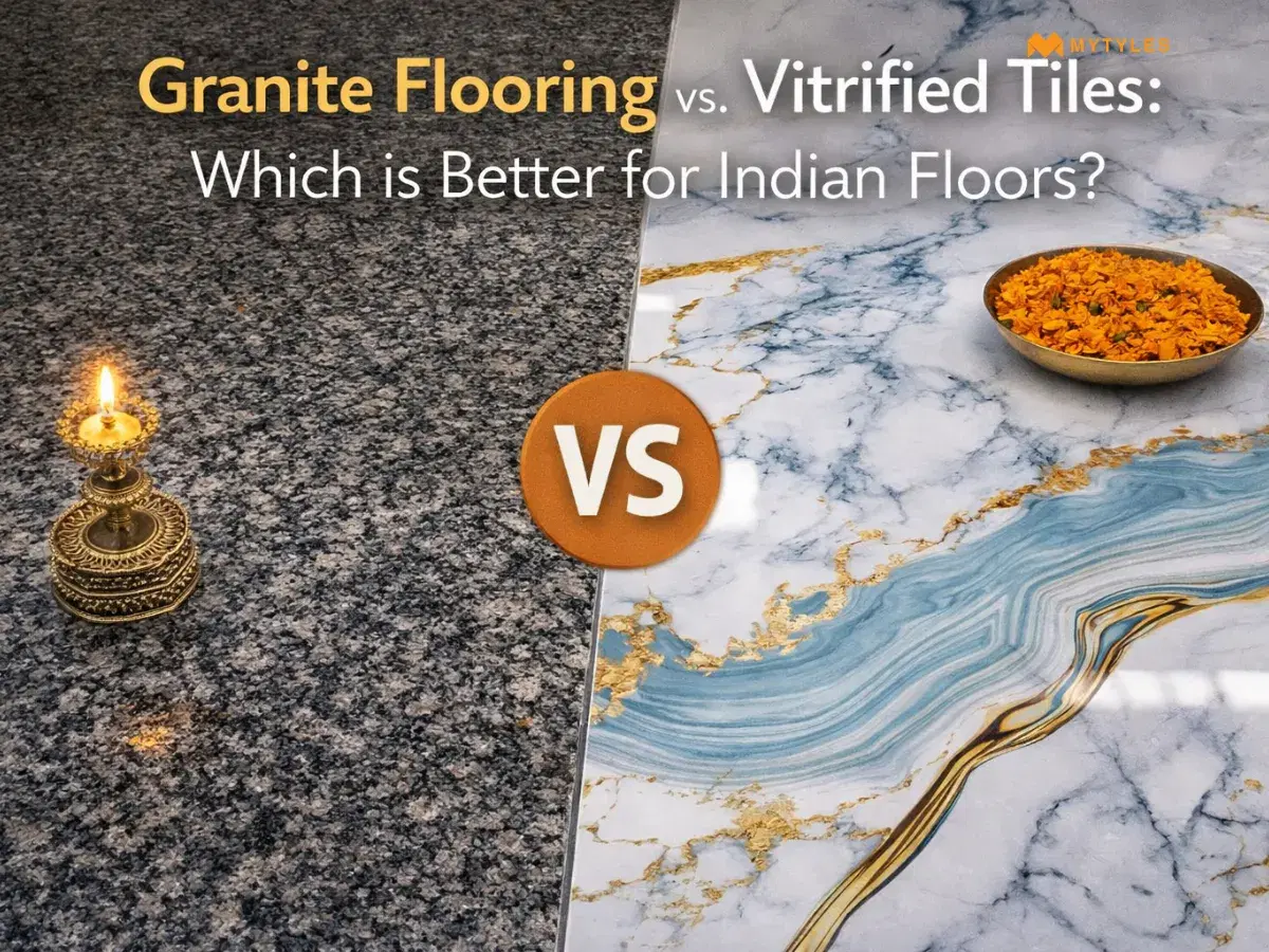 Granite Flooring vs. Vitrified Tiles: Which is Better for Indian Floors?