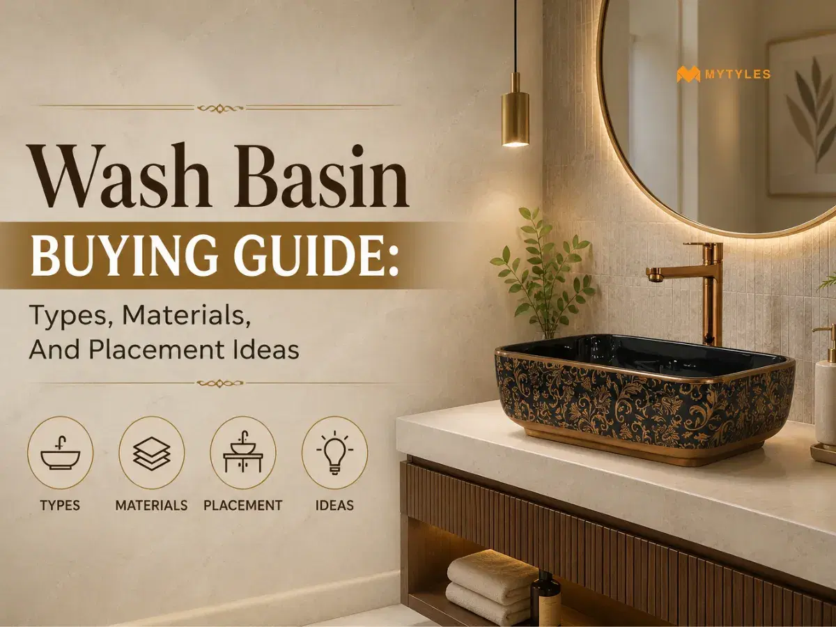 Wash Basin Buying Guide: Types, Materials, And Placement Idea