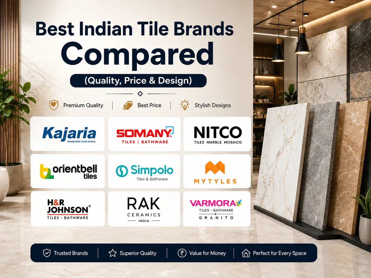 Best Indian Tile Brands Compared (Quality, Price & Design)