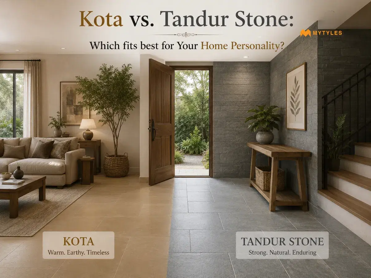 Kota vs. Tandur Stone: Which fits best for Your Home Personality?