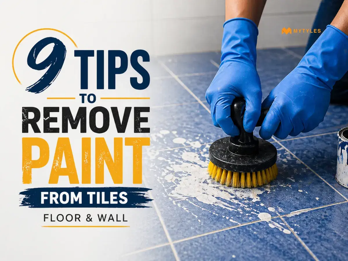 9 Tips to Remove Paint from Tiles Floor & Wall