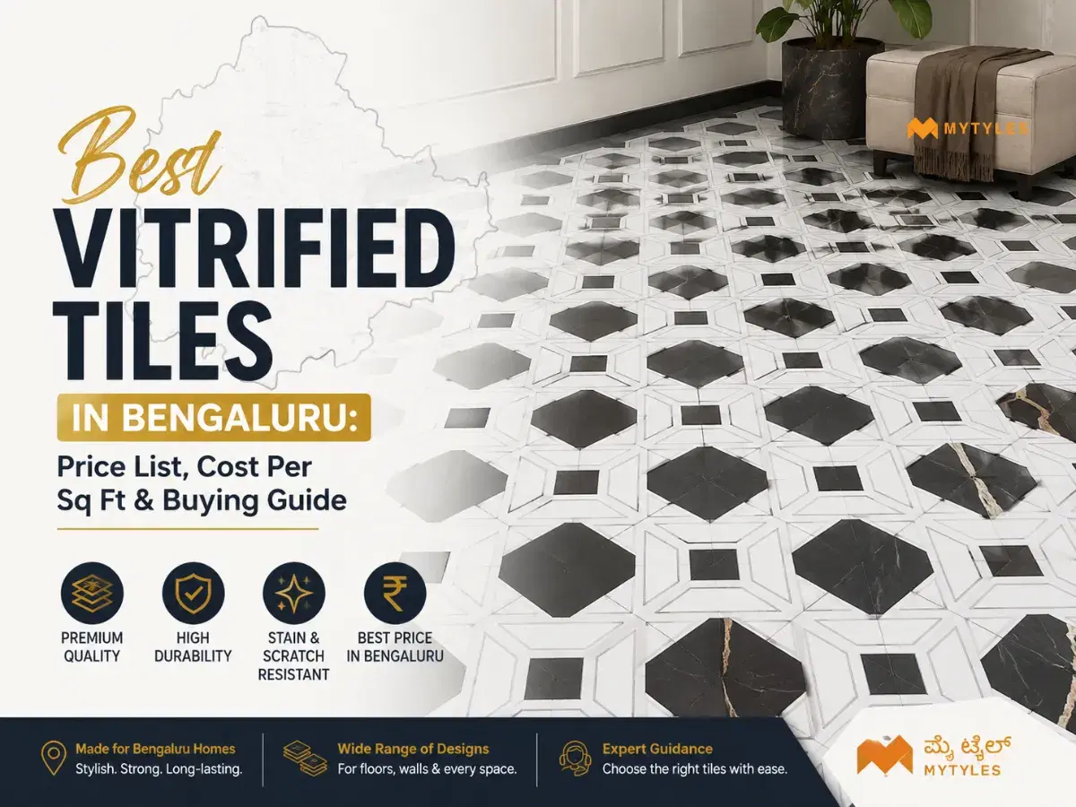 Best Vitrified Tiles in Bengaluru: Price List, Cost Per Sq Ft & Buying Guide