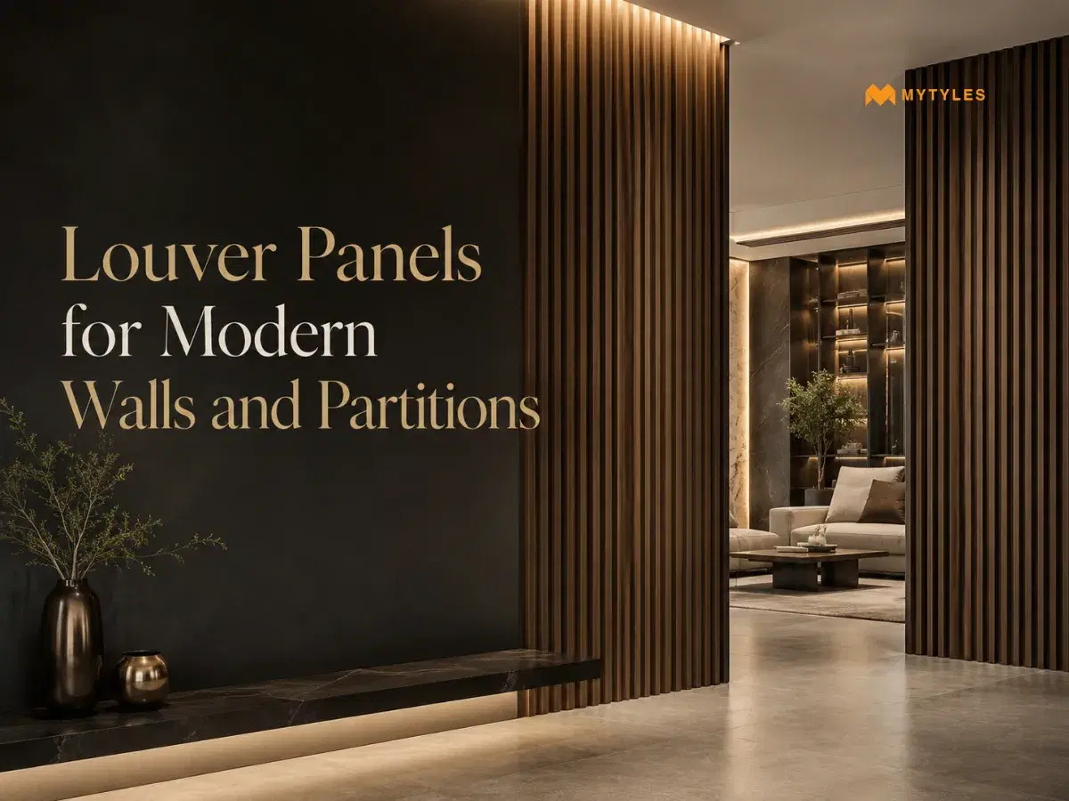 Louver Panels for Modern Walls and Partitions