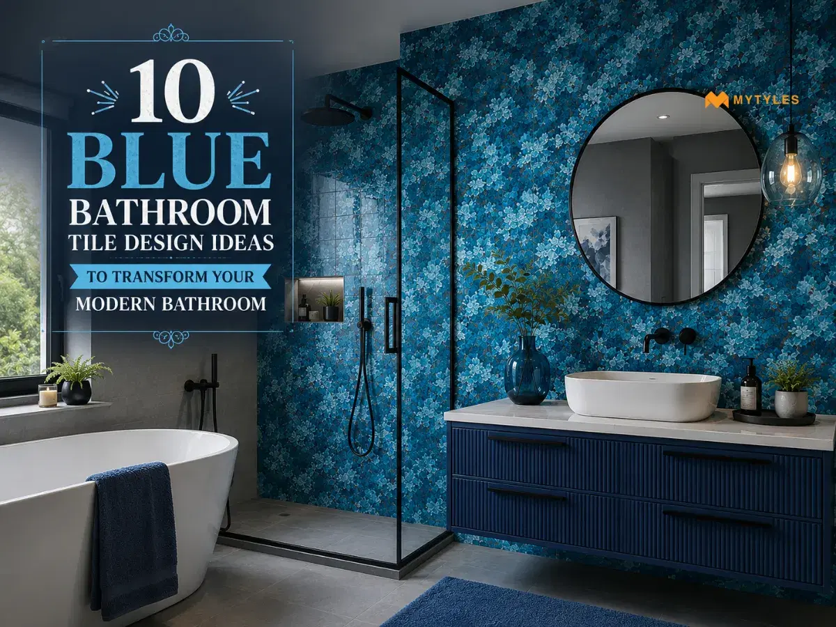 10 Blue Bathroom Tile Design Ideas to Transform Your Modern Bathroom