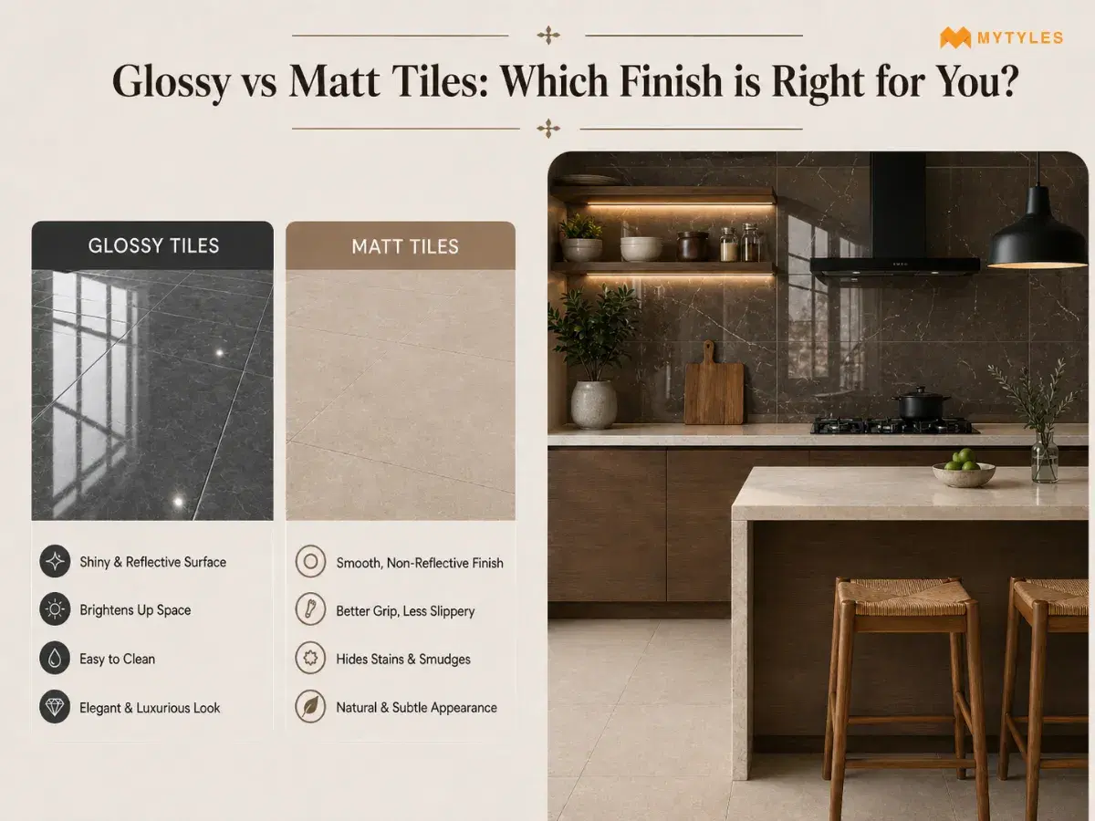 Glossy vs Matt Tiles: Which Finish is Right for You?