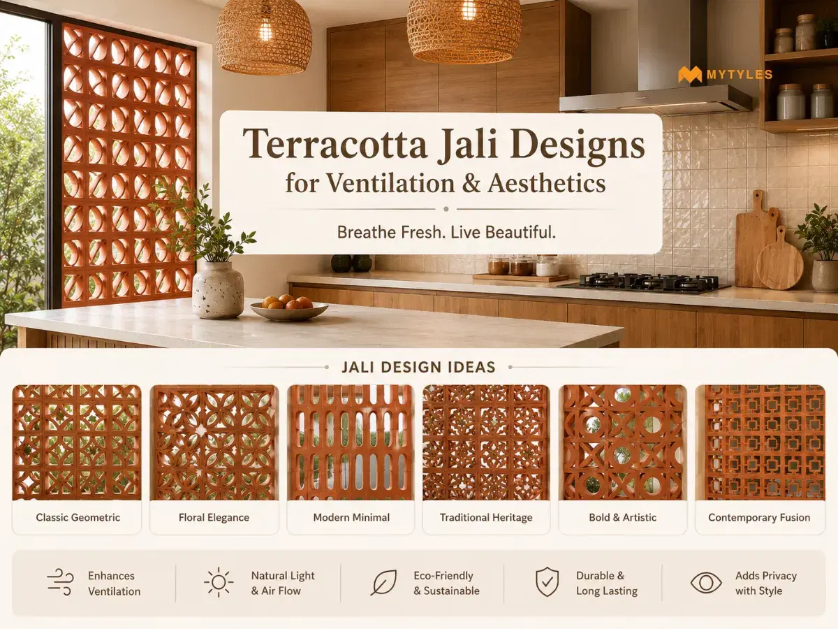 Terracotta Jali Designs for Ventilation & Aesthetics