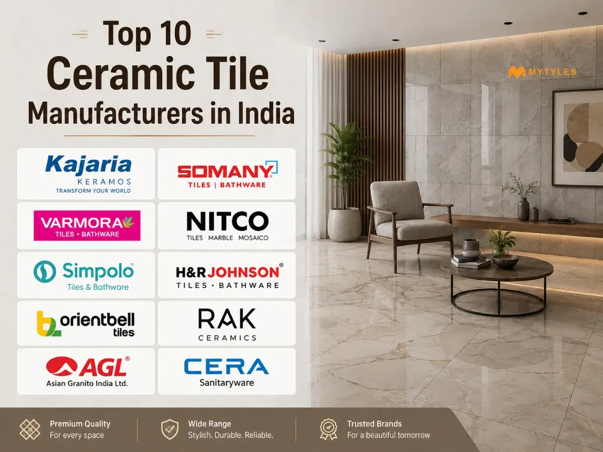 Top 10 Ceramic Tile Manufacturers in India