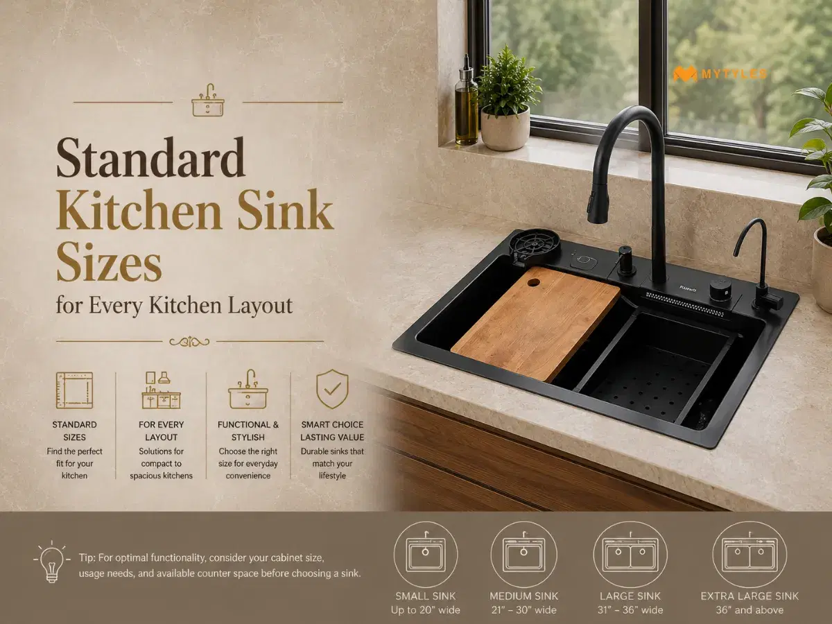 Standard Kitchen Sink Sizes for Every Kitchen Layout