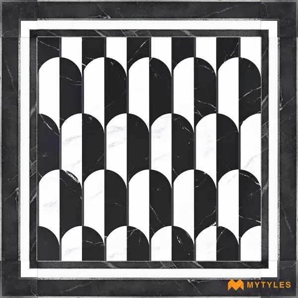 Black & White Carpet Tile | Deco Arch